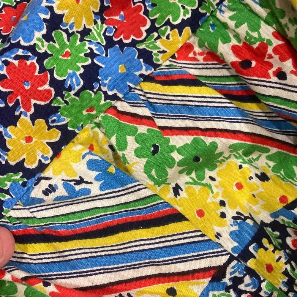 Victor Costa Multicolor Floral Maxi Dress - Medium- Vintage 70s Luxury Brand